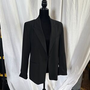 Halogen Black Women’s Single-Button Blazer